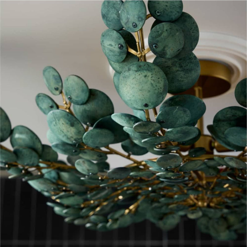 Arteriors DFS01 Bilal 3-lt 38" Flushmount