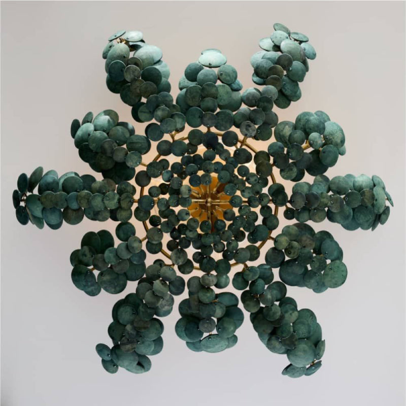 Arteriors DFS01 Bilal 3-lt 38" Flushmount