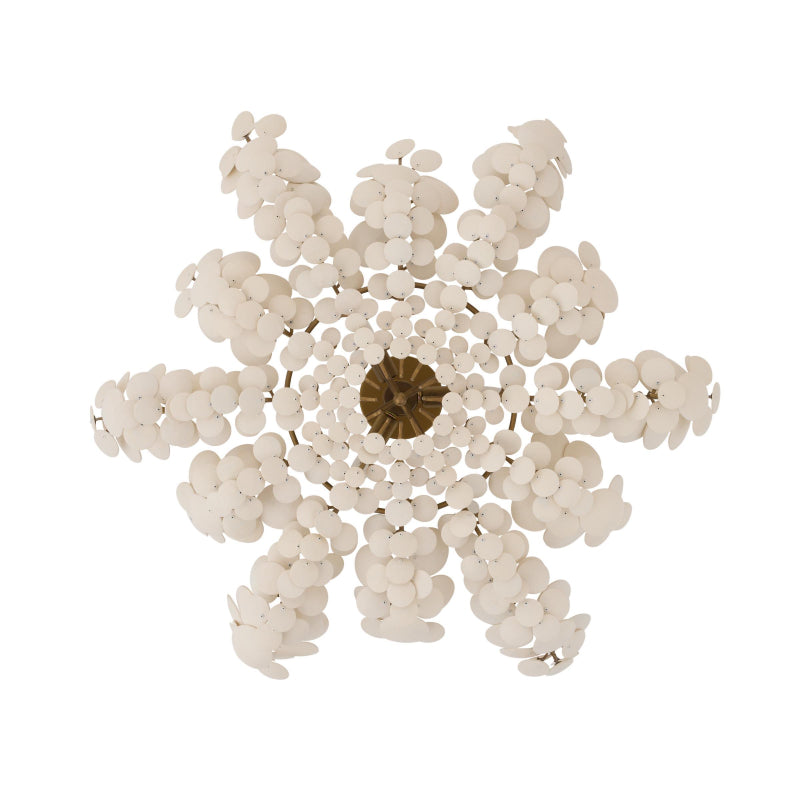 Arteriors DFS01 Bilal 3-lt 38" Flushmount - Ivory