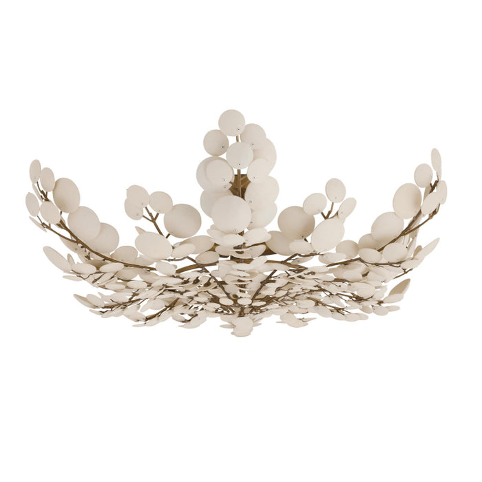 Arteriors DFS01 Bilal 3-lt 38" Flushmount - Ivory
