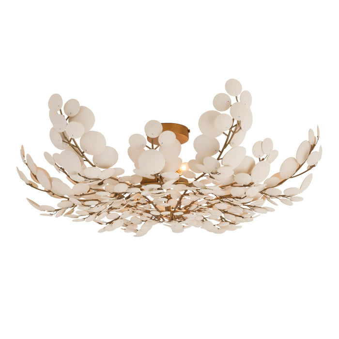 Arteriors DFS01 Bilal 3-lt 38" Flushmount - Ivory
