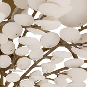 Arteriors DFS01 Bilal 3-lt 38" Flushmount - Ivory