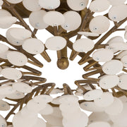 Arteriors DFS01 Bilal 3-lt 38" Flushmount - Ivory