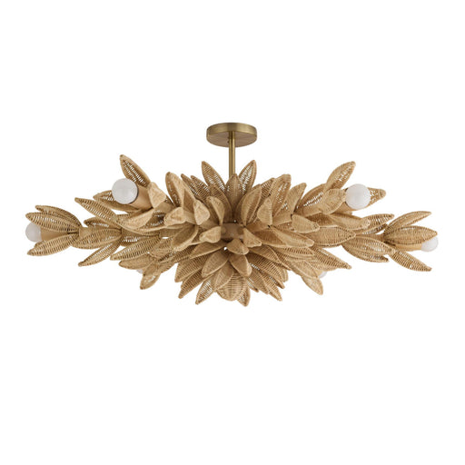 Arteriors DFS03 Kasai 6-lt 37" Semi-Flush Mount