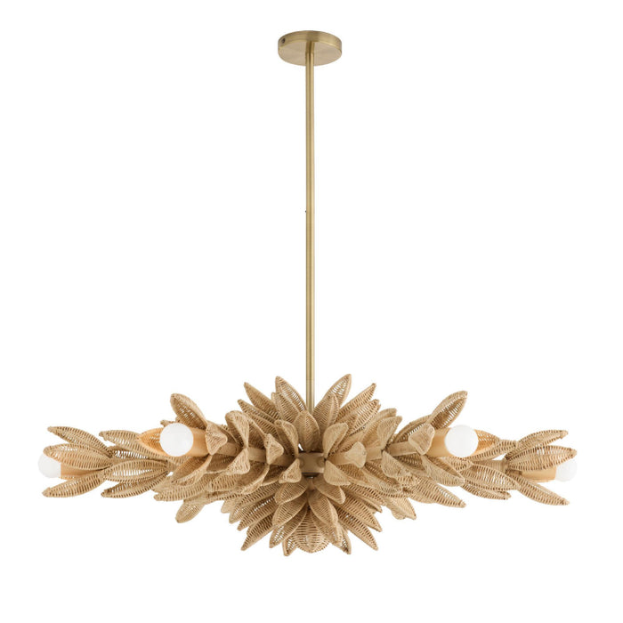 Arteriors DFS03 Kasai 6-lt 37" Semi-Flush Mount