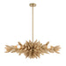 Arteriors DFS03 Kasai 6-lt 37" Semi-Flush Mount