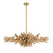 Arteriors DFS03 Kasai 6-lt 37" Semi-Flush Mount