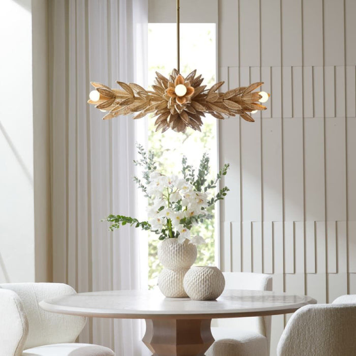 Arteriors DFS03 Kasai 6-lt 37" Semi-Flush Mount