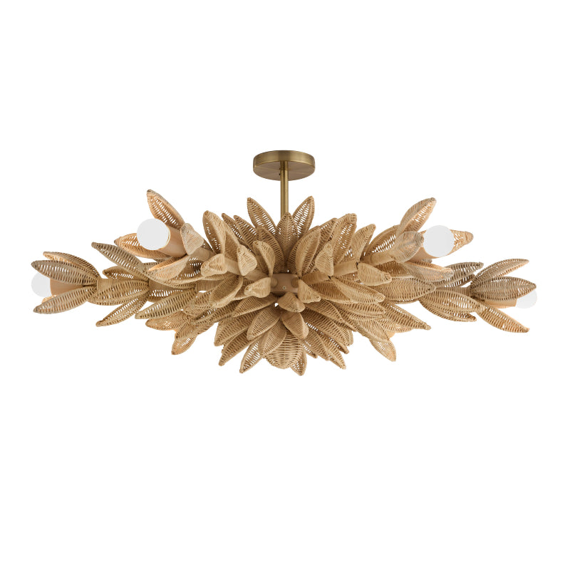 Arteriors DFS03 Kasai 6-lt 37" Semi-Flush Mount