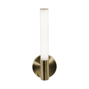 AFX DIOS0314LAJD1 Dion 1-lt 14" Tall LED Wall Sconce - Light Antique Brass