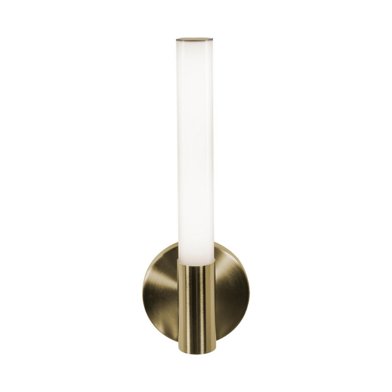 AFX DIOS0314LAJD1 Dion 1-lt 14" Tall LED Wall Sconce - Light Antique Brass