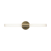 AFX DIOV2403LAJD1 Dion 1-lt 24" LED Vanity - Light Antique Brass