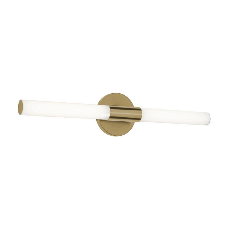 AFX DIOV2403LAJD1 Dion 1-lt 24" LED Vanity - Light Antique Brass