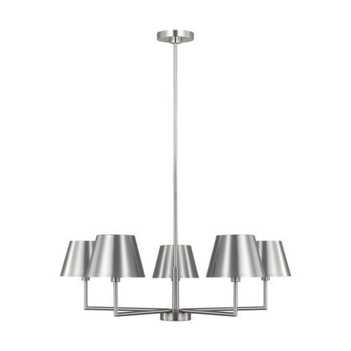 Visual Comfort DJC1265 Ender 5-lt 33" Chandelier - Brushed Nickel