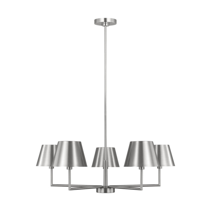 Visual Comfort DJC1265 Ender 5-lt 33" Chandelier - Brushed Nickel