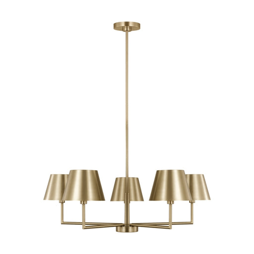 Visual Comfort DJC1265 Ender 5-lt 33" Chandelier - Satin Brass
