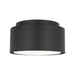Visual Comfort DJF1051 Dartmore 1-lt 10" Small Flush Mount - Midnight Black