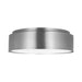 Visual Comfort DJF1063 Dartmore 3-lt 18" Large Flush Mount - Brushed Nickel