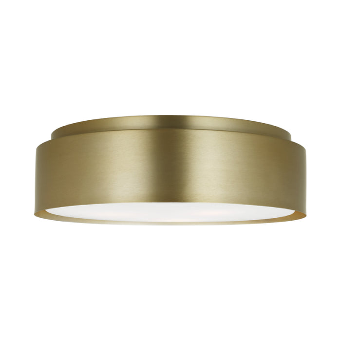 Visual Comfort DJF1063 Dartmore 3-lt 18" Large Flush Mount - Satin Brass