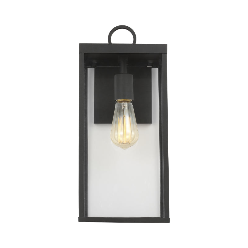 Visual Comfort DJO1011 Howell 1-lt 16" Tall Outdoor Medium Wall Lantern - Textured Black