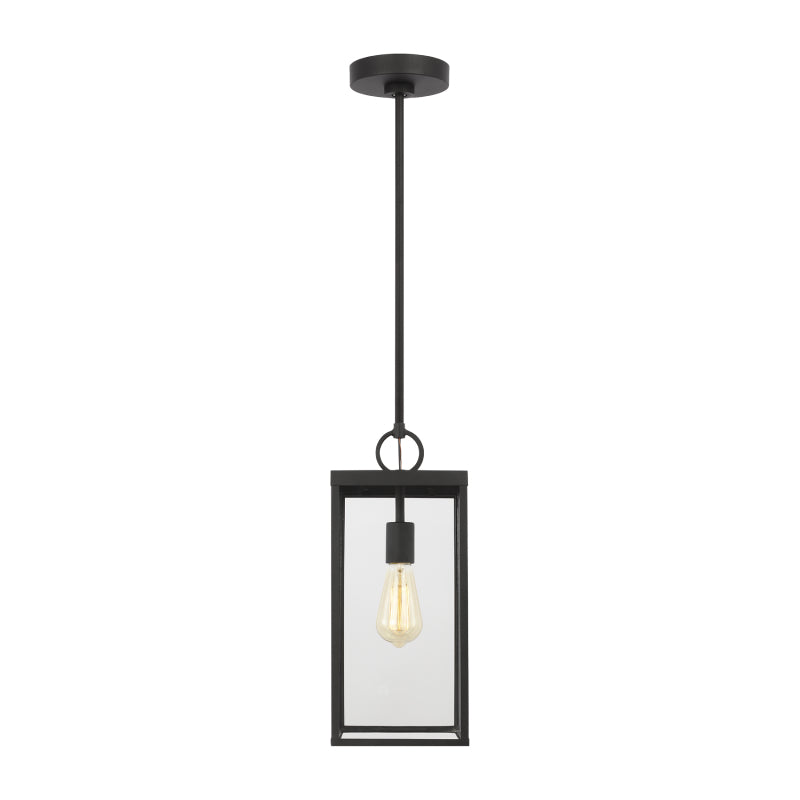 Visual Comfort DJO1051 Howell 1-lt 17" Medium Pendant - Textured Black