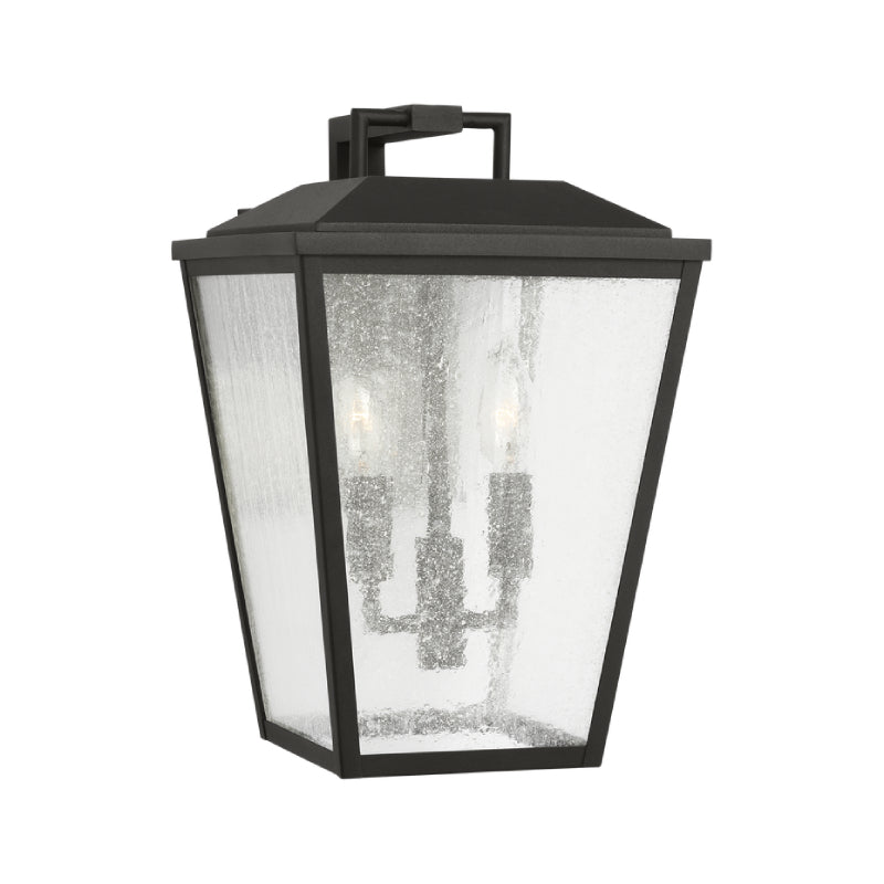 Visual Comfort DJO1062 Kennewick 2-lt 14" Tall Outdoor Medium Wall Lantern - Textured Black
