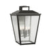 Visual Comfort DJO1084 Kennewick 4-lt 19" Tall Outdoor Extra Large Wall Lantern - Antique Bronze