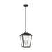 Visual Comfort DJO1102 Kennewick 2-lt 9" Medium Pendant Lantern - Texture Black