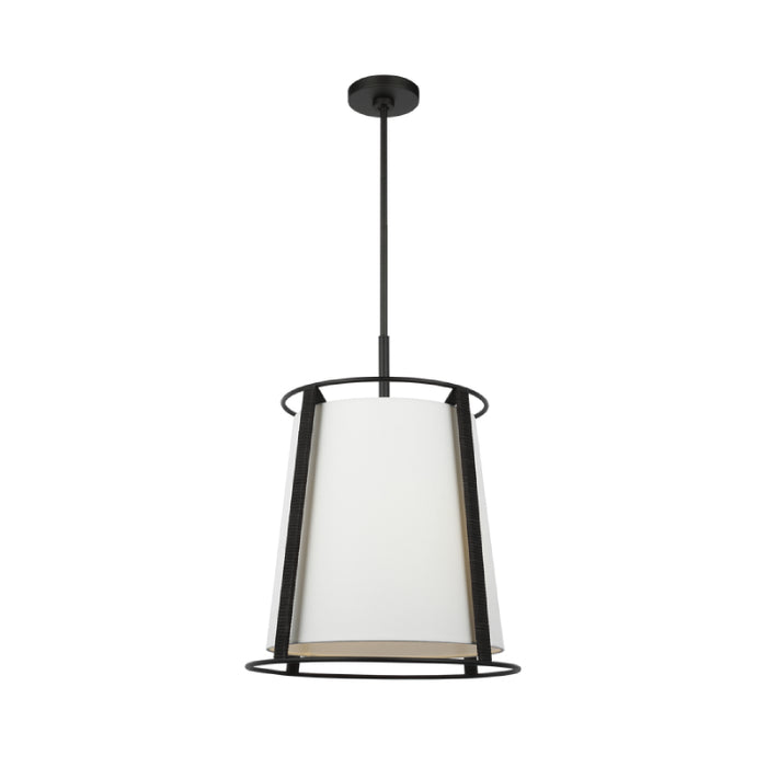 Visual Comfort DJP1002 Cortes 2-lt 18" Large Hanging Pendant - Midnight Black