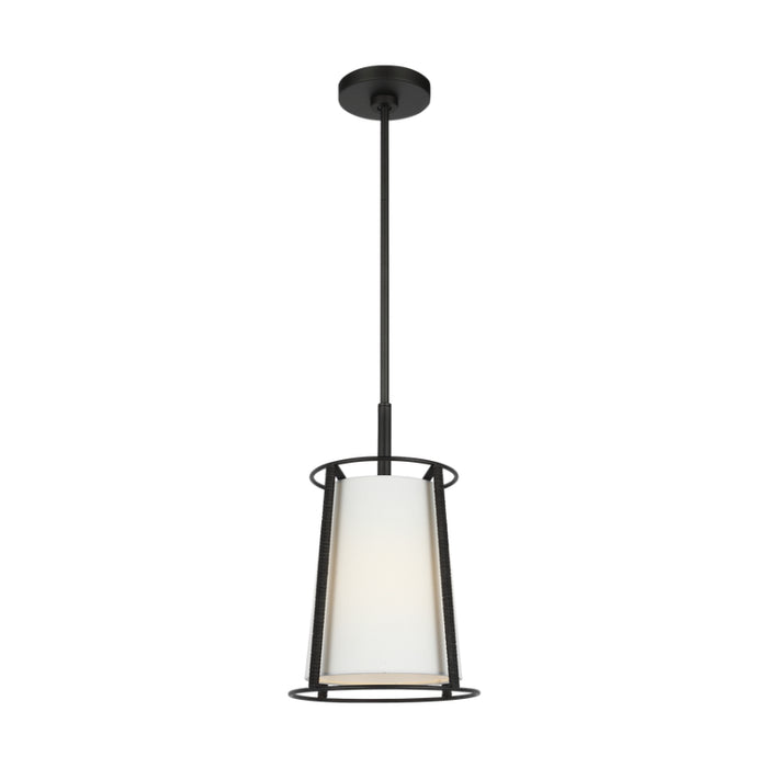 Visual Comfort DJP1011 Cortes 1-lt 10" Medium Hanging Pendant - Midnight Black