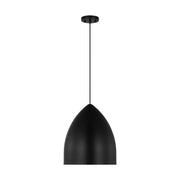 Visual Comfort DJP1161 Huron 1-lt 17" Large Pendant - Midnight Black