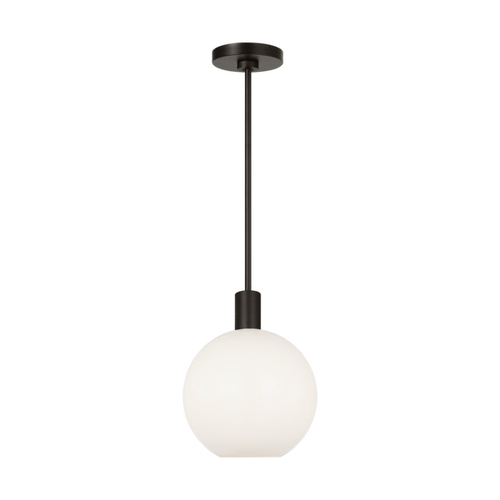 Visual Comfort DJP1171 Colewood 1-lt 13" Small Pendant - Midnight Black
