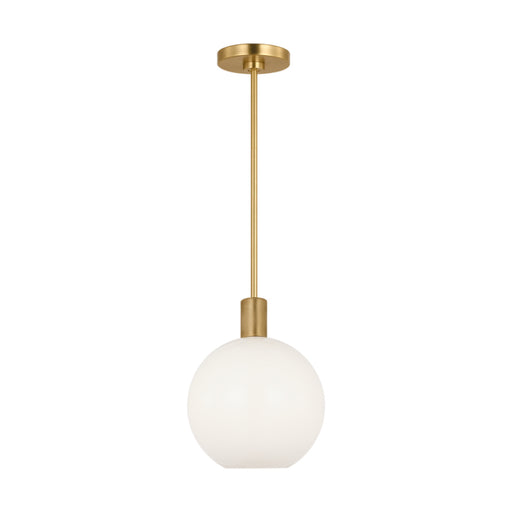 Visual Comfort DJP1171 Colewood 1-lt 13" Small Pendant - Satin Brass