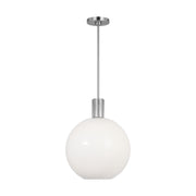 Visual Comfort DJP1181 Colewood 1-lt 16" Medium Pendant - Brushed Nickel