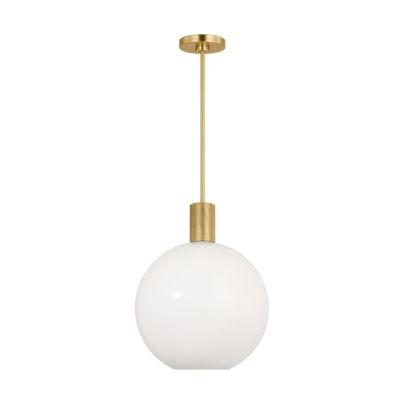 Visual Comfort DJP1181 Colewood 1-lt 16" Medium Pendant - Satin Brass