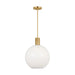 Visual Comfort DJP1181 Colewood 1-lt 16" Medium Pendant - Satin Brass
