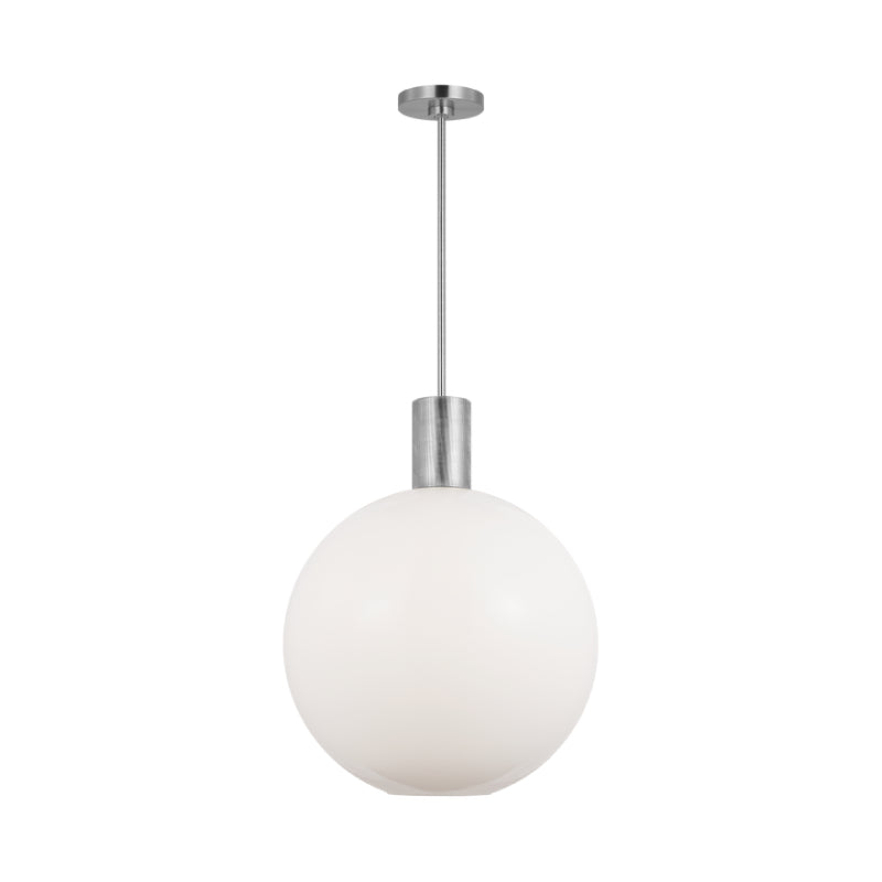 Visual Comfort DJP1191 Colewood 1-lt 20" Large Pendant - Brushed Nickel