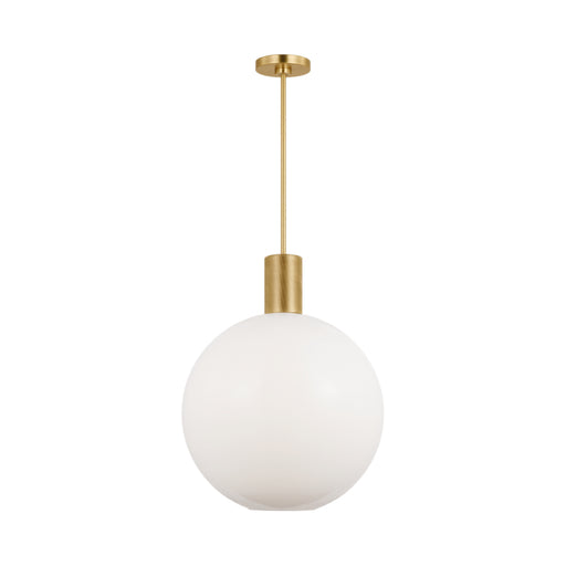 Visual Comfort DJP1191 Colewood 1-lt 20" Large Pendant - Satin Brass