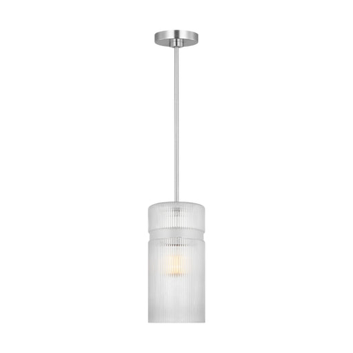 Visual Comfort DJP1211 Liouet 1-lt 7" Small Pendant - Brushed Nickel