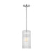 Visual Comfort DJP1211 Liouet 1-lt 7" Small Pendant - Brushed Nickel