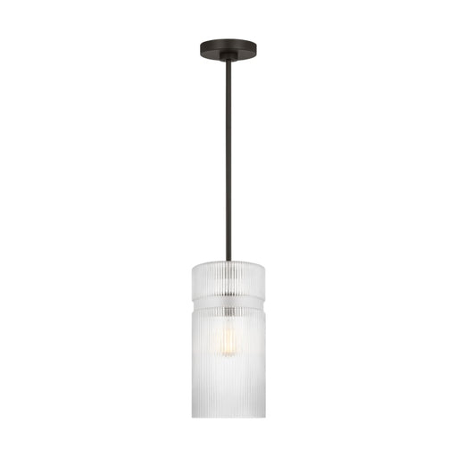 Visual Comfort DJP1211 Liouet 1-lt 7" Small Pendant - Midnight Black