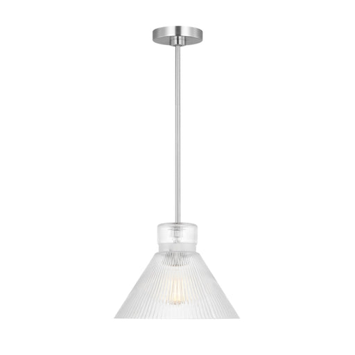 Visual Comfort DJP1221 Liouet 1-lt 12" Medium Pendant - Brushed Nickel