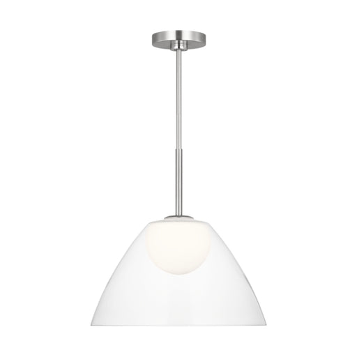 Visual Comfort DJP1251 Suma 1-lt 16" Medium Pendant - Brushed Nickel