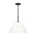 Visual Comfort DJP1251 Suma 1-lt 16" Medium Pendant - Midnight Black