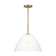 Visual Comfort DJP1251 Suma 1-lt 16" Medium Pendant - Satin Brass