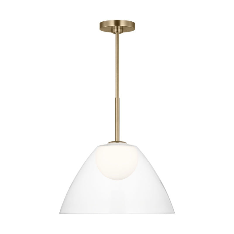 Visual Comfort DJP1251 Suma 1-lt 16" Medium Pendant - Satin Brass