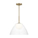 Visual Comfort DJP1251 Suma 1-lt 16" Medium Pendant - Satin Brass