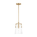 Visual Comfort DJP1261 Crofton 1-lt 8" Small Pendant - Satin Brass