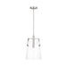 Visual Comfort DJP1271 Crofton 1-lt 10" Medium Pendant - Brushed Nickel