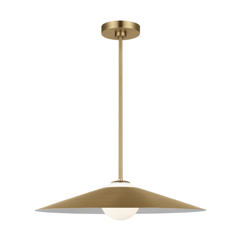 Visual Comfort DJP1281 Astra 1-lt 24" LED Medium Pendant - Satin Brass